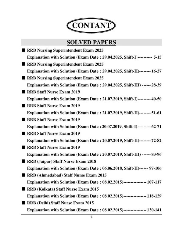 Youth Competition Times RRB Nursing Superintendent Previous Year Solved Paper & Practice Book (English Medium) Latest Edition 2025-26