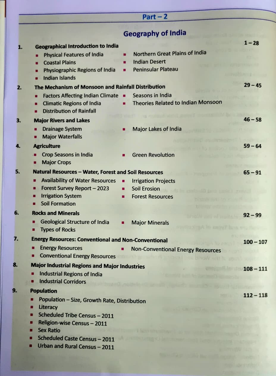 Samyak RAS Pre Cum Mains World and India Geography English Medium New Edition 2026