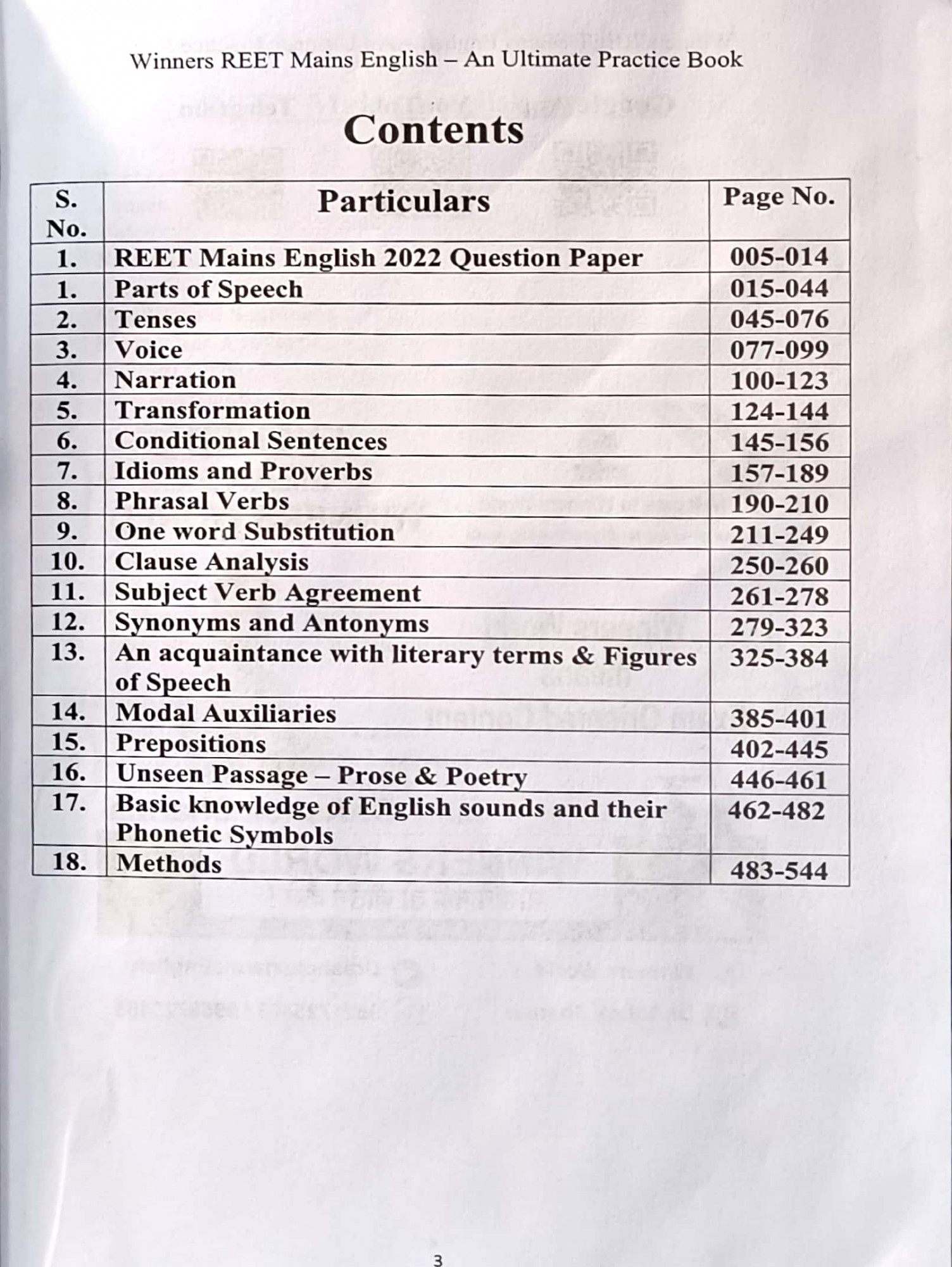 Winners REET Mains 3rd Grade English book By Dr Ashok Sharma 5700+ Previous Year Questions (PYQs)