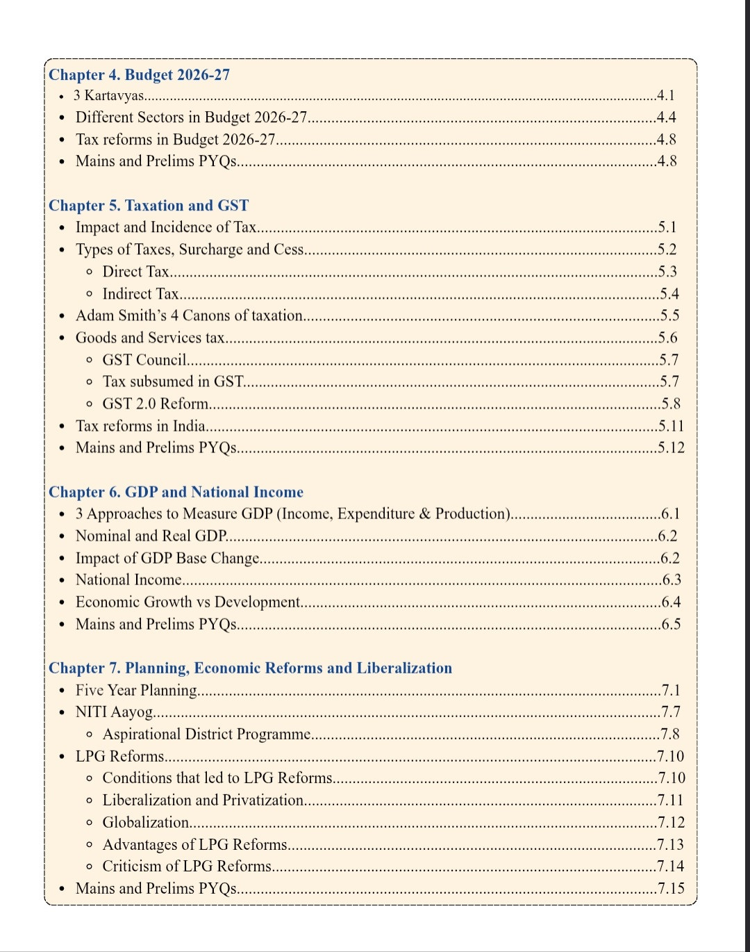 Connect Civils Indian Economy English Medium New Edition Aug 2026