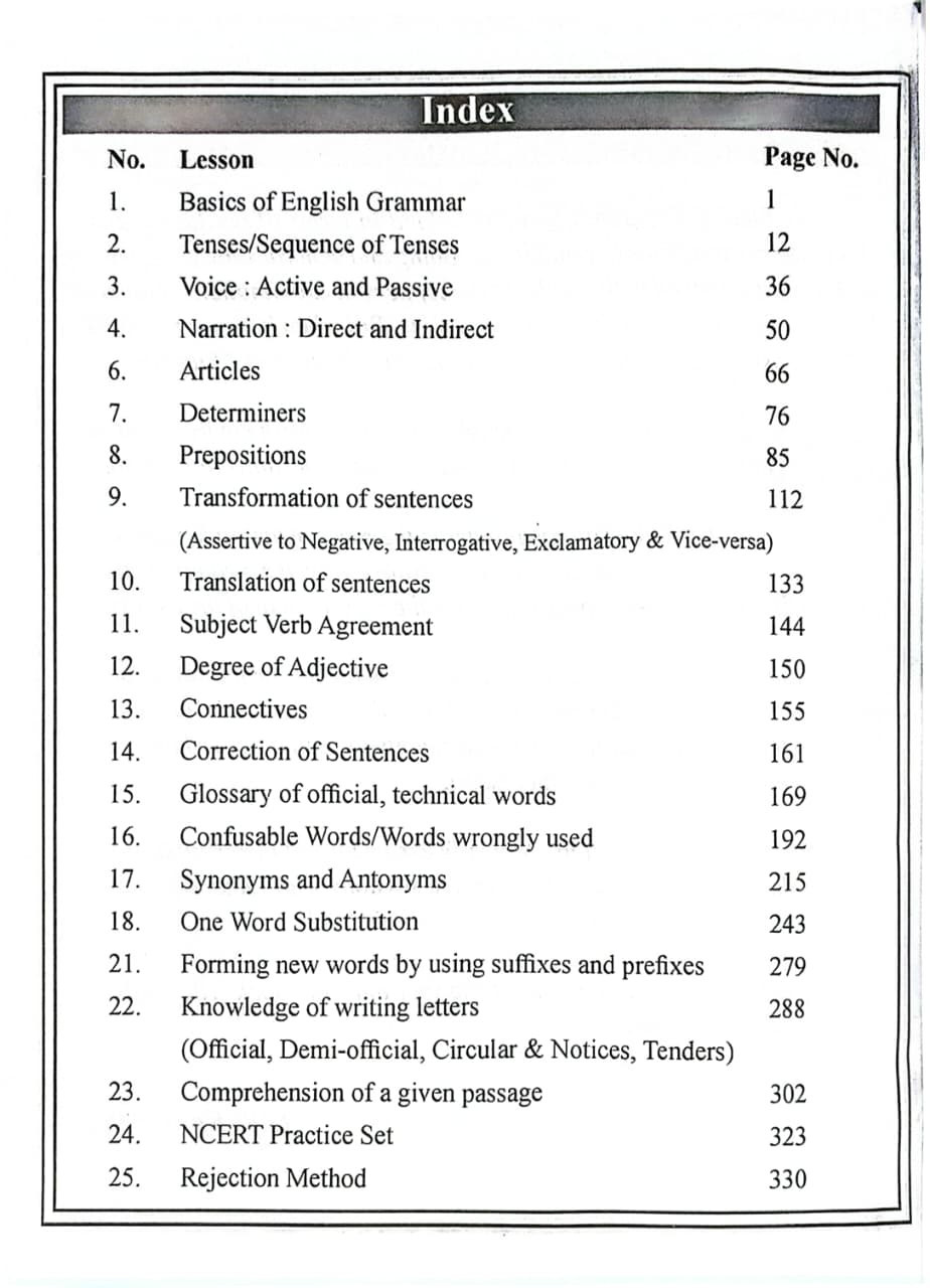 VIPM Academy RSSB LDC English Special Book By Ajit Rai Sir and Shivani Mam