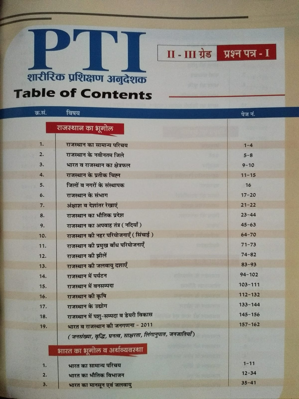 Sankalp Publication Rajasthan PTI (Physical Training Instructor) for 2 & 3 Grade Paper I By Sanjay Choudhary Priyanka Chaudhary