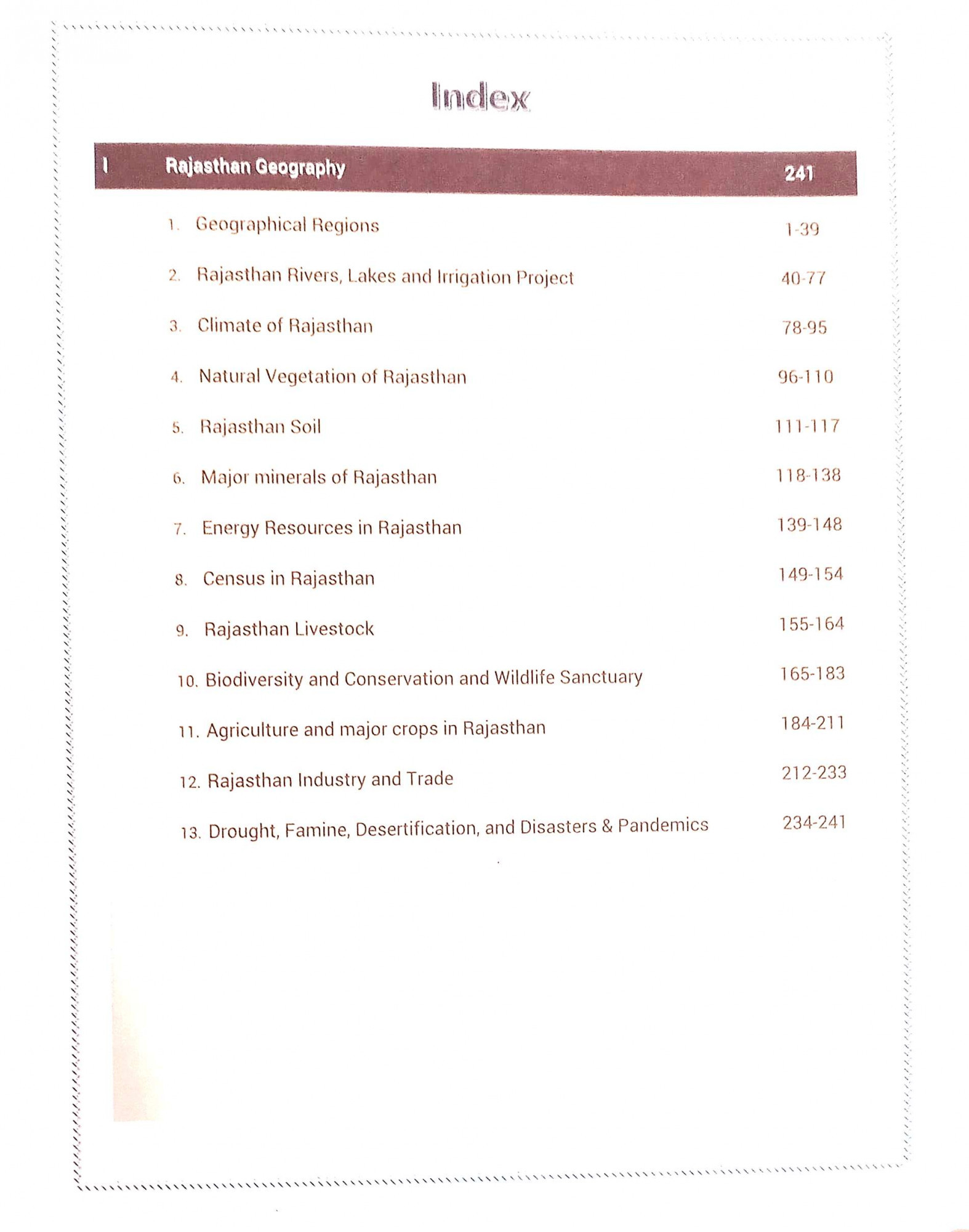 Apni University Assistant Professor Paper-3rd (GK) Notes Rajasthan Geography And Economy English Medium By Dr Sunil Sir