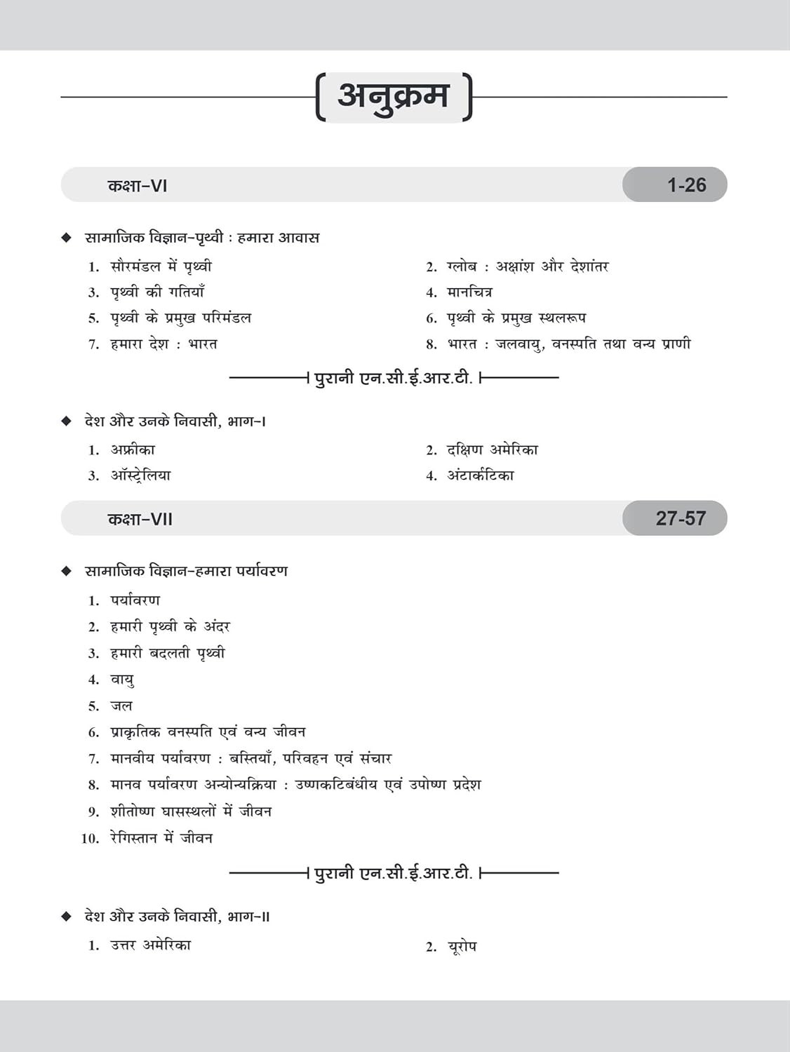 Drishti NCERT MCQs Bharat Evam Vishwa Ka Bhugol 6th Edition 2025 For UPSC