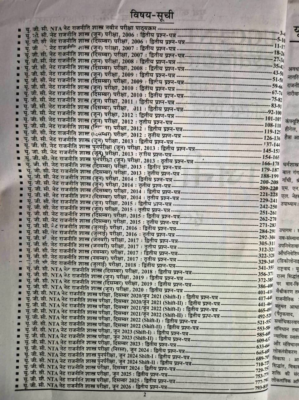 Youth Competition Times YCT NTA UGC NET JRF Political Science Solved Papers 2026-27