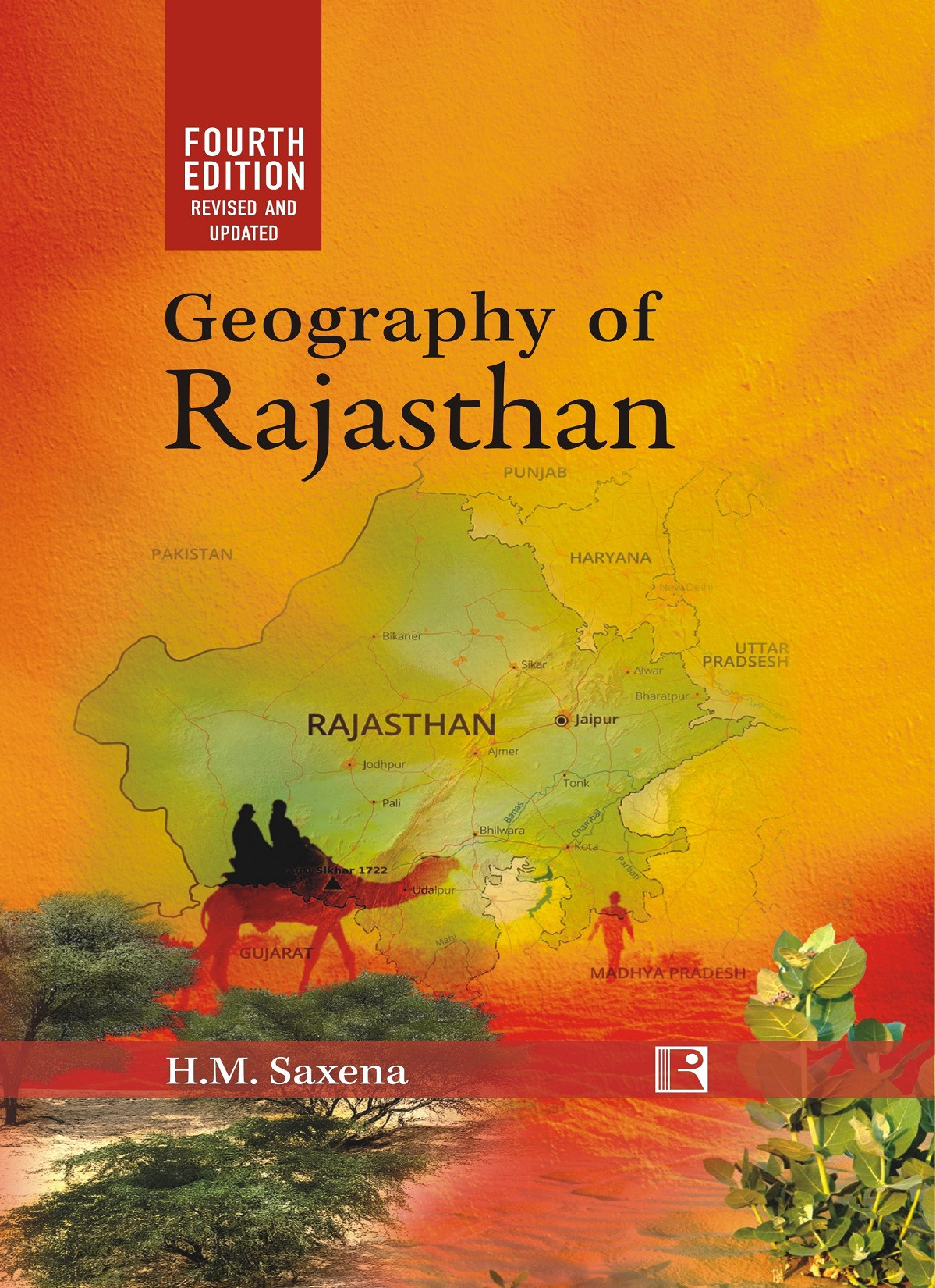 Rawat Rajasthan Geography English Medium 4th Edition June 2026 By H M Saxena