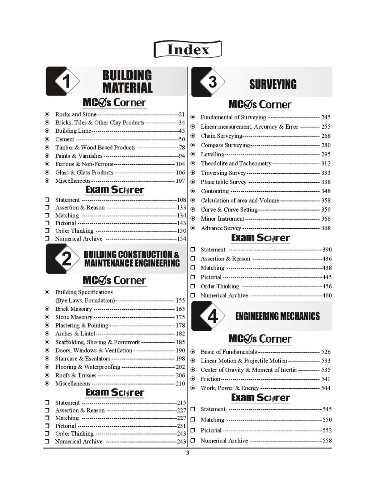 Youth Competition Times Civil Engineering Exam Fingerprint Chapterwise Solved Papers English Medium 2025-26 (45825+ Questions) Volume 1 Useful For JE/AE/RRB/ESE/PSU/GATE