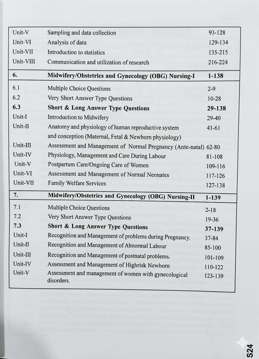 Dewan A Handbook of BSc Nursing Seventh Semester Solved Papers New Edition 2027 By Dr Hemender Yadav and Prof Anand Sharma