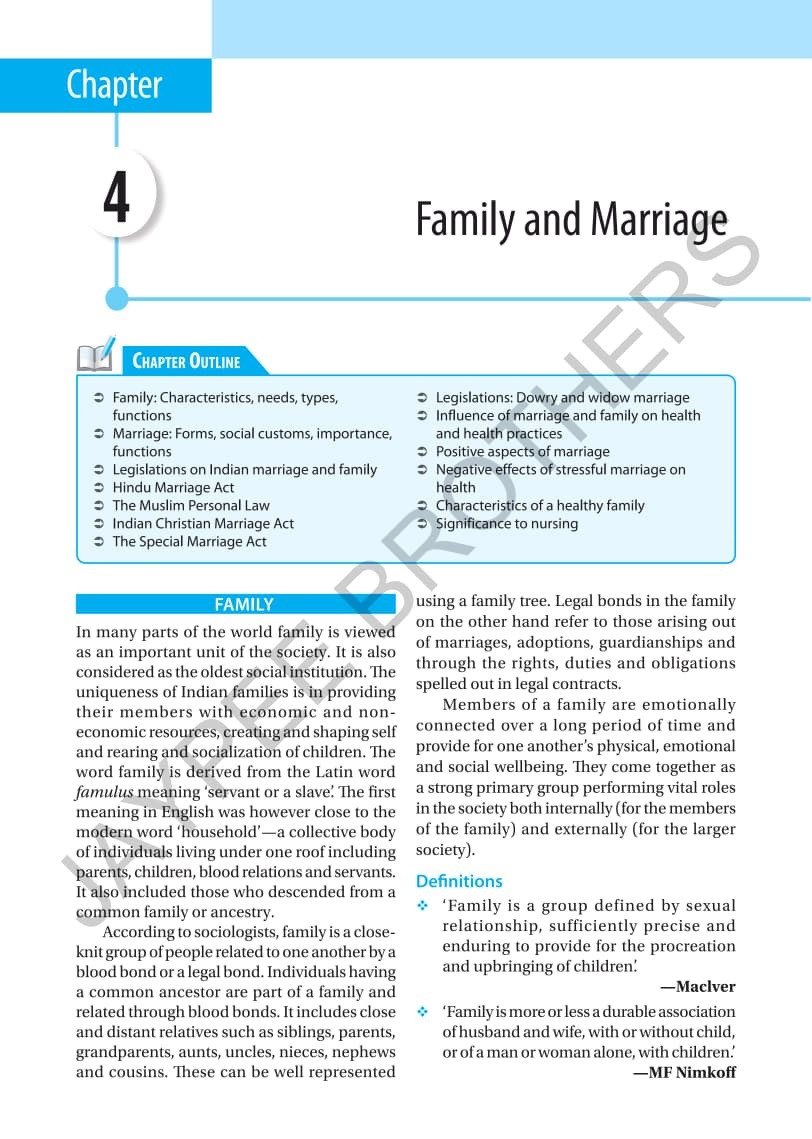 Jaypee BSc Nursing First Semester Applied Sociology for Nurses 3th Edition 2025 By R Sreevani