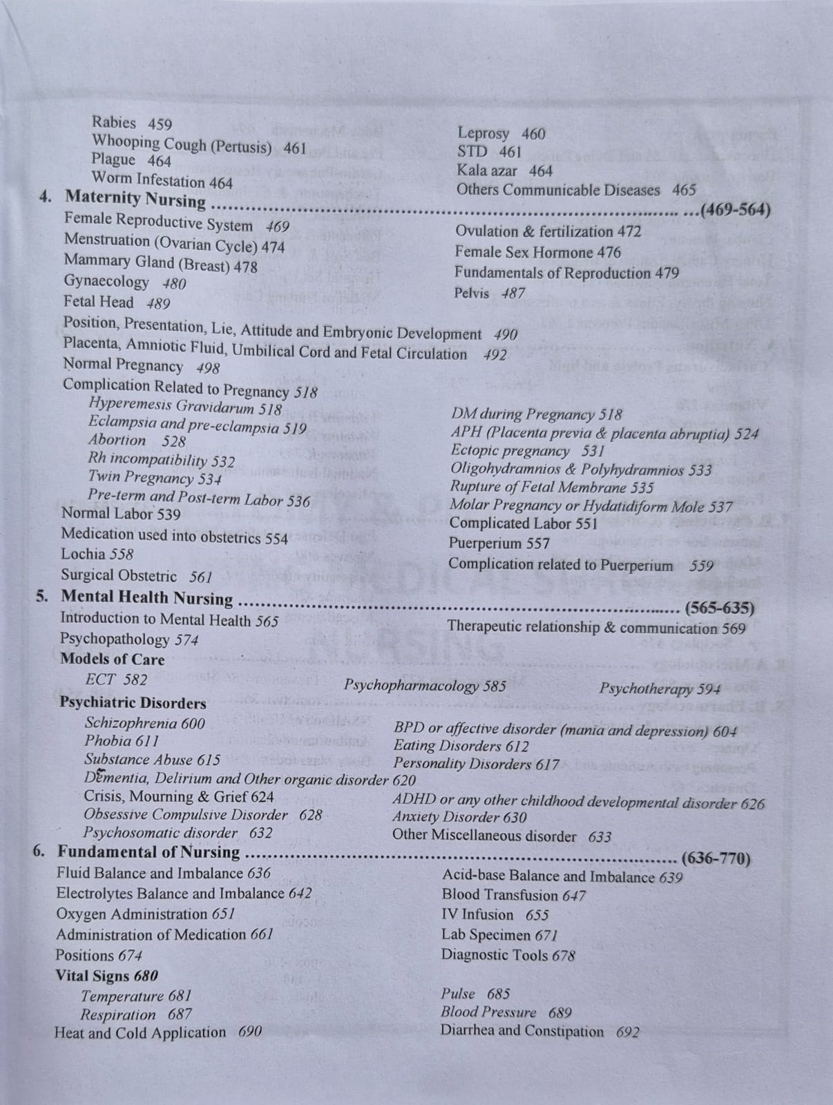 Aravali Publication Competitive Handbook of Nursing Volume-2 Bilingual (Hindi + English) By P R Yadav