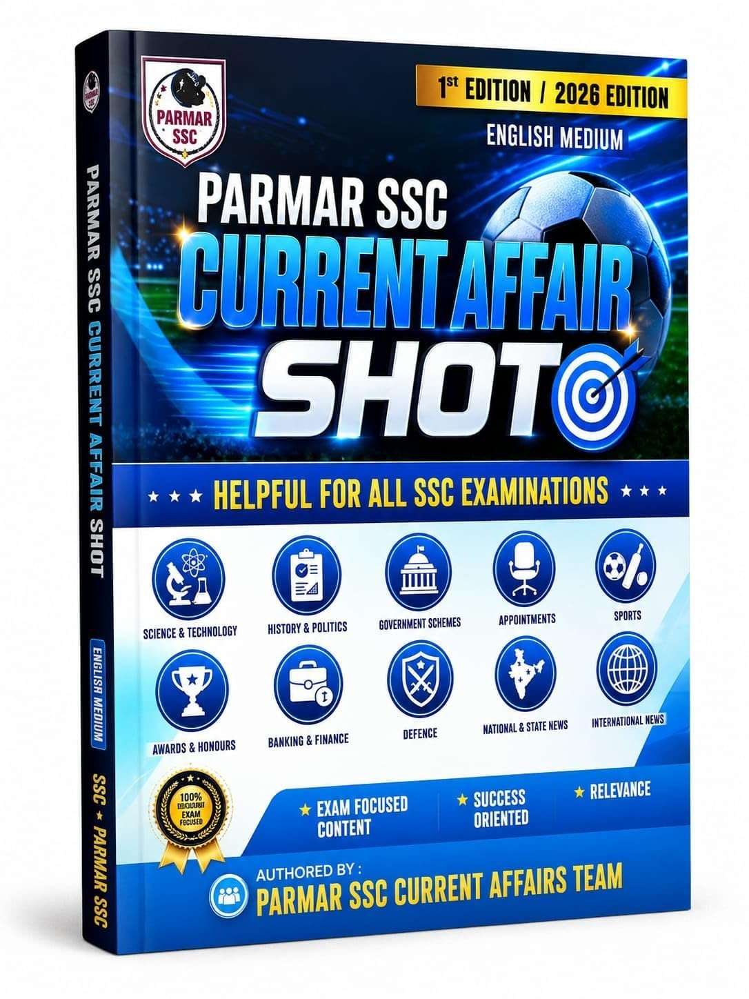 PARMAR SSC Current Affair Shot English Medium 1st Edition 2026