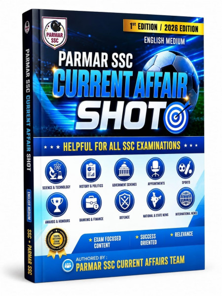 Image of PARMAR SSC Current Affair Shot English Medium 1st Edition 2026