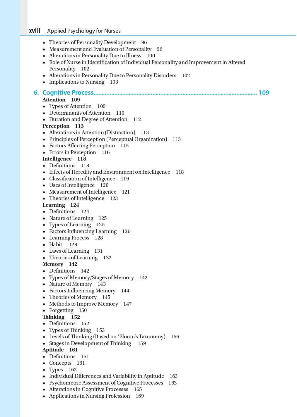 Jaypee BSc Nursing First Semester Applied Psychology for Nurses 6th Edition 2025 By R Sreevani