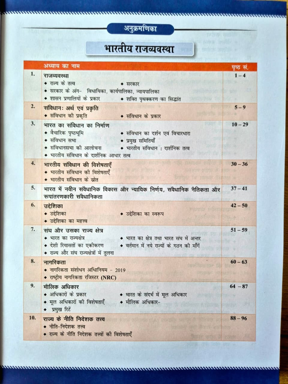 Samyak RAS Pre Cum Mains Bhartiya Rajvyavastha (Indian Polity) (Paper-3 Unit-1) Hindi Medium New Edition 2026