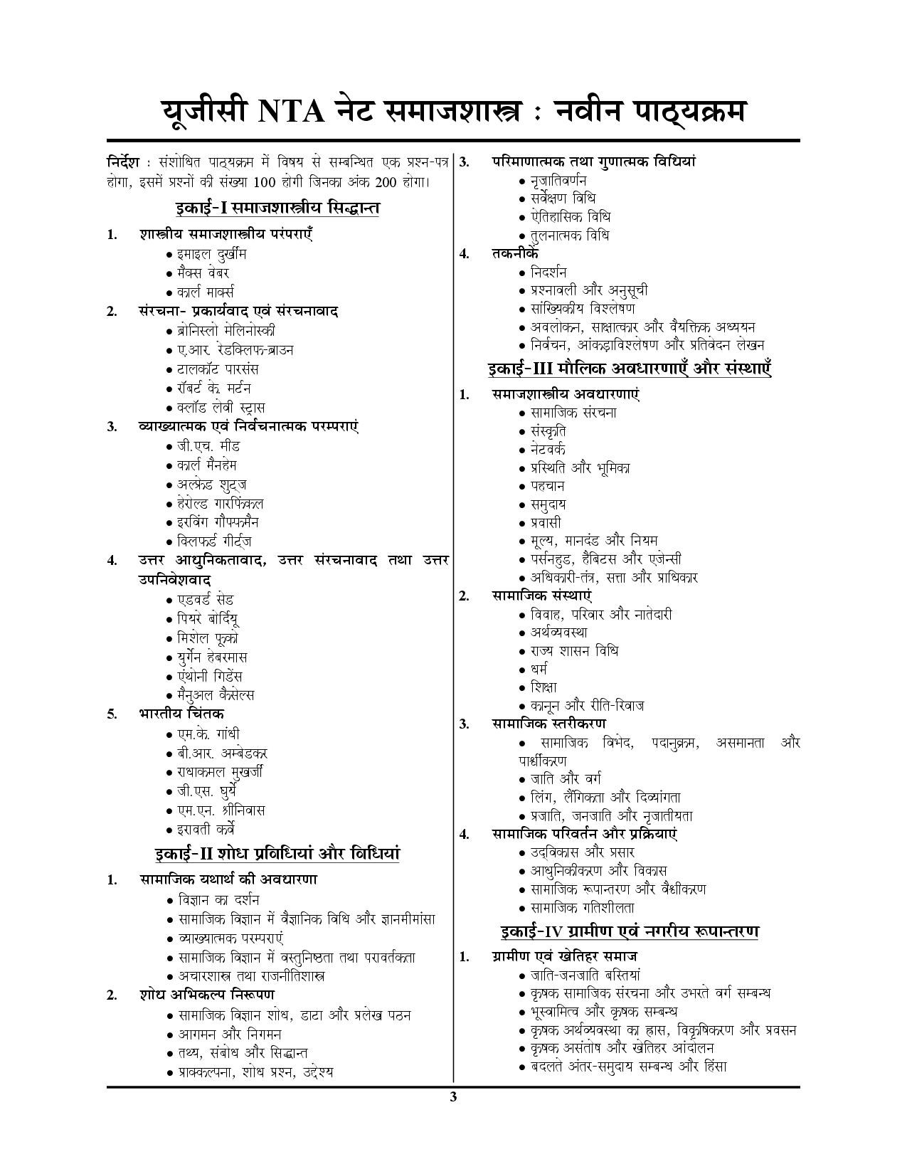 Youth Competition Times UGC NET JRF Sociology Solved Papers Hindi Medium 2025-26