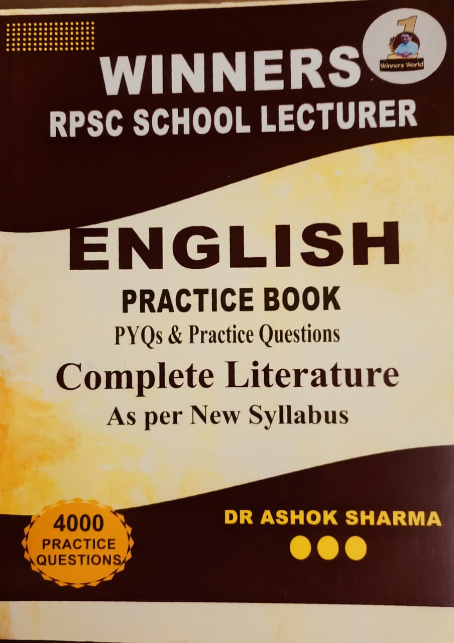 Winners 1st First Grade English Practice BOOK 4000 Practice Questions By Ashok Sharma