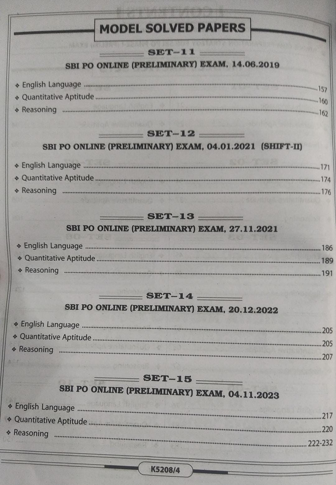 Kiran Publication IBPS SBI PO PHASE 1 Prelims Exams Mock Test 15 Set ( English Medium )