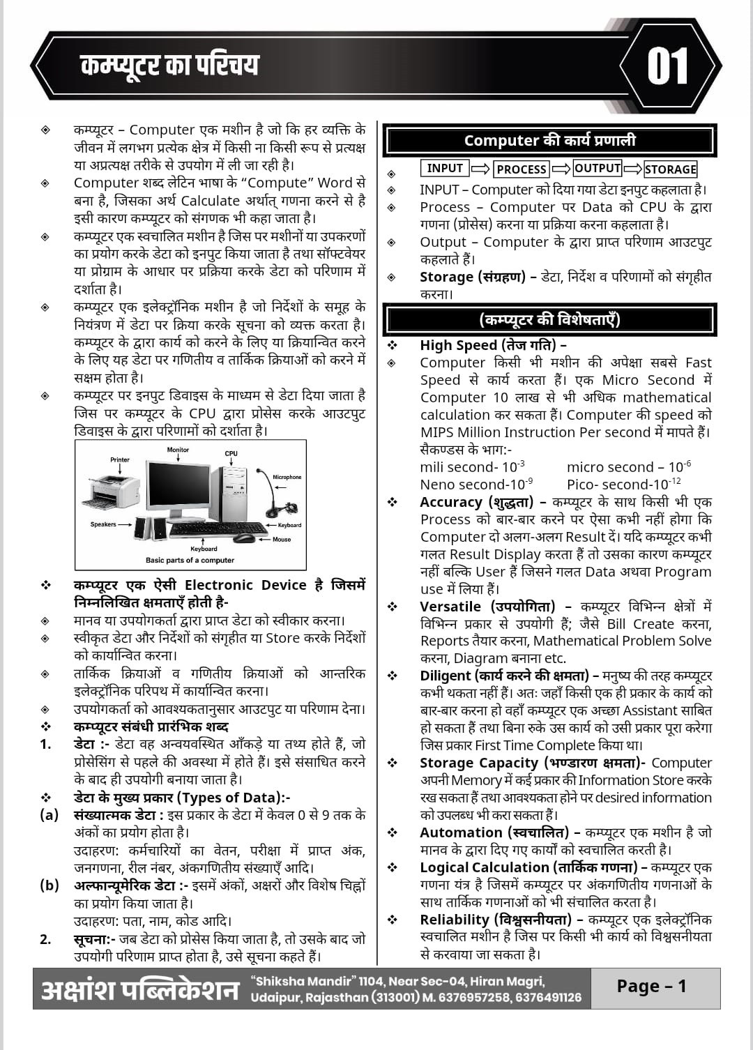 Akshansh CET 10+2 and Graduate levels Computer Volume-4 Theory + MCQs + PYQs New Edition 2026 By Chandan Sir