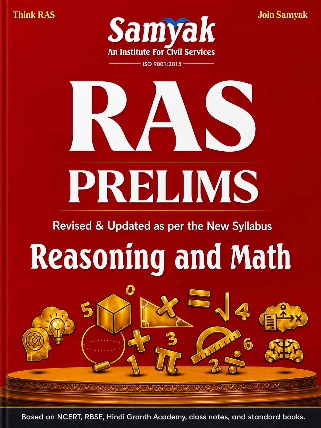 Samyak RAS Pre Reasoning and Math English Medium New Edition 2026
