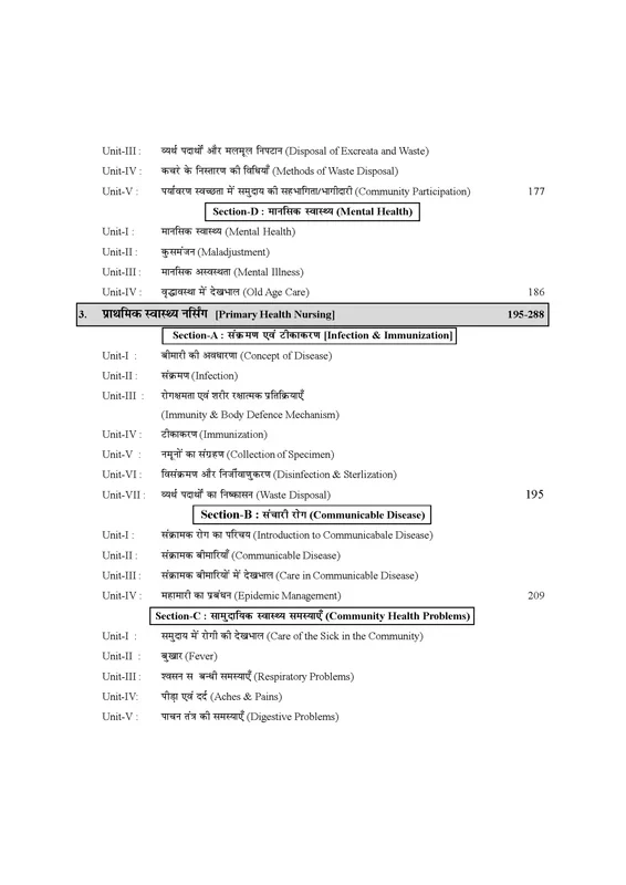 Jain Publication A Complete Question Bank for ANM 1st First Year New Edition 2025 By Dr Meenakshi Massey