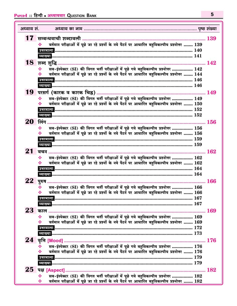 Daksh PSI Police Sub Inspector and Platoon Commander Hindi Paper-1 Chapterwise Practice Questions New Edition July 2026