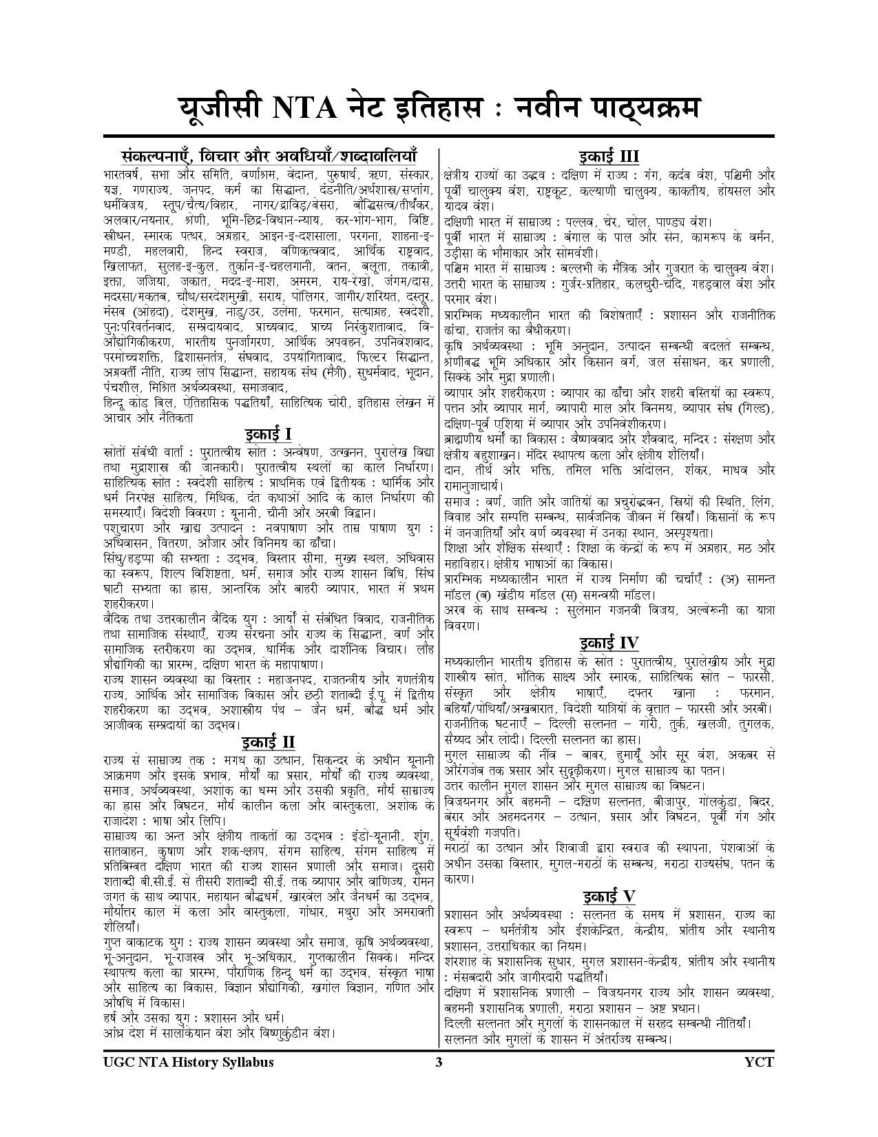 Youth Competition Times NTA/UGC-NET/JRF History Solved Papers 2025-26 Hindi Medium