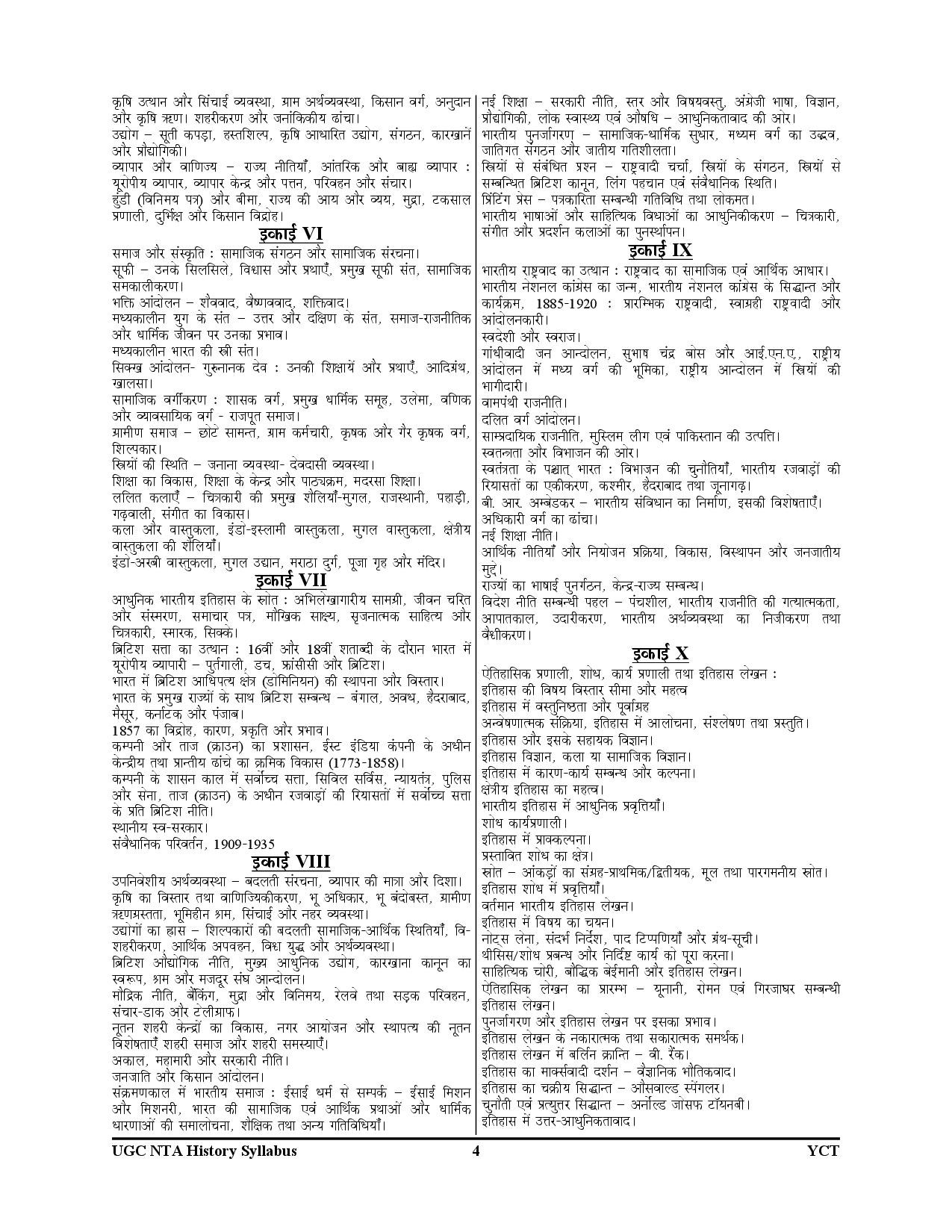 Youth Competition Times NTA/UGC-NET/JRF History Solved Papers 2025-26 Hindi Medium