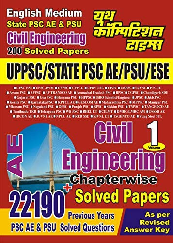 Youth Competition Times Civil Engineering Volume 1 Chapterwise Solved Papers 22190+ Questions In English Medium