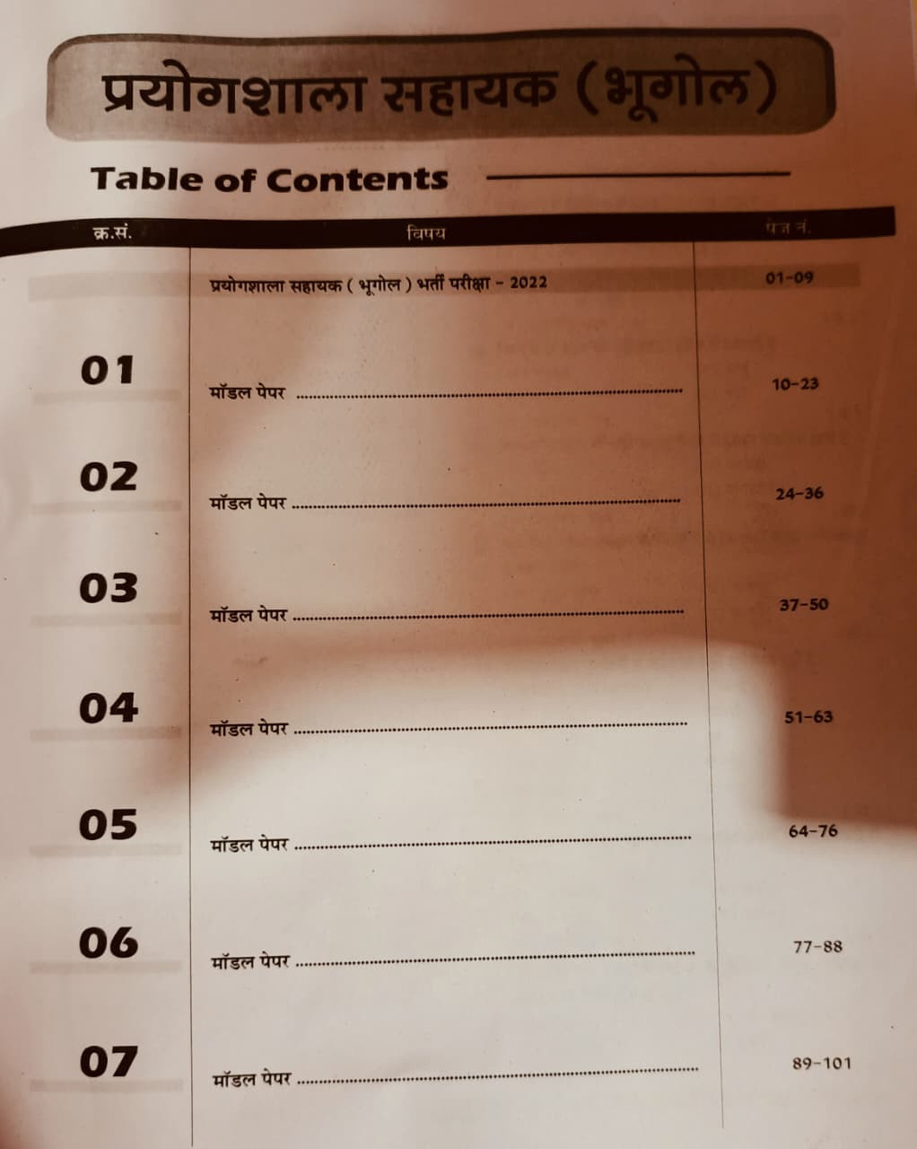 Sankalp Prayogshala Sahayak (Lab Assistant) Geography (Bhugol) 8 Model Paper New Edition 2026 By Sanjay Choudhary