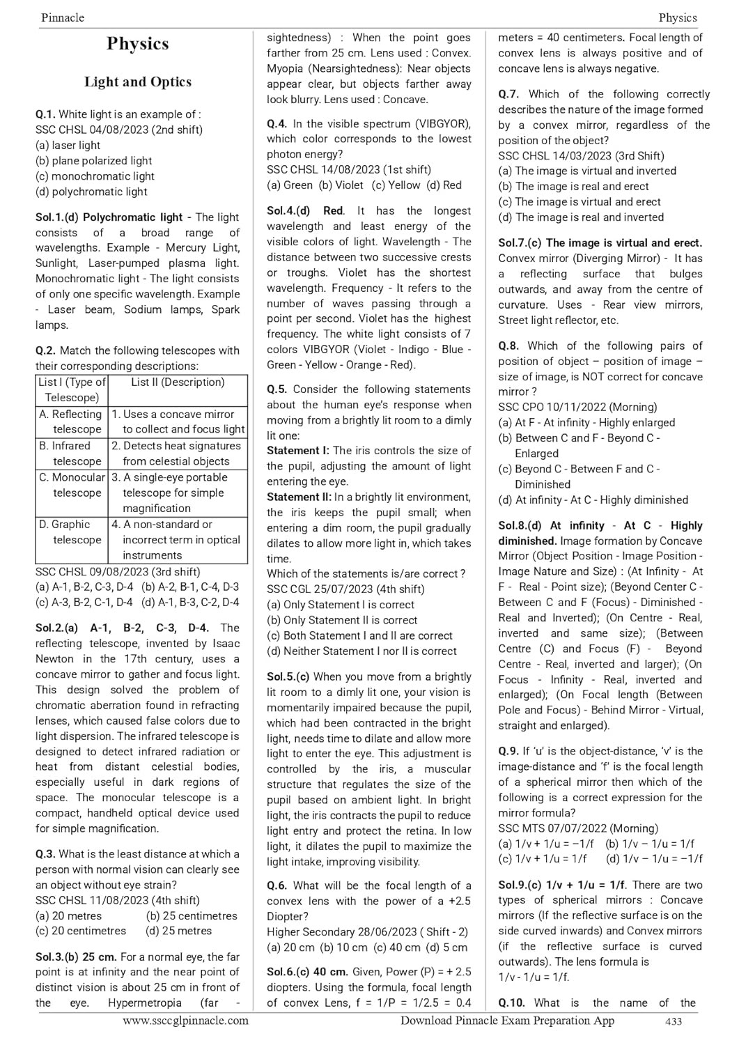Pinnacle SSC General Studies 6500+ ebp (Eduquity Based Pattern) Chapter wise MCQ Updated Till May 2026 English Medium 8th Edition 2026