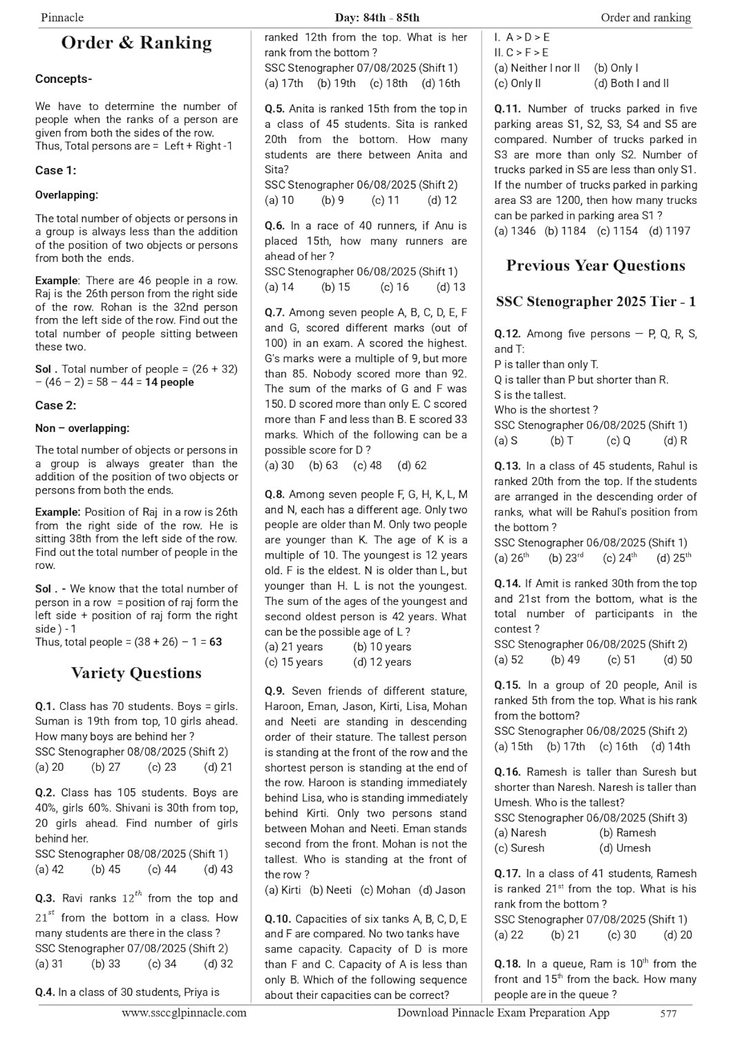 Pinnacle SSC Reasoning 7200+ ebp (Eduquity Based Pattern) Chapter wise MCQ Updated Till May 2026 English Medium 8th Edition 2026