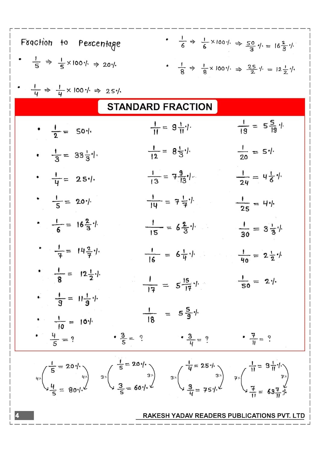 Rakesh Yadav Arithmetic Class Notes 2025-26 Second Edition Bilingual SSC Based on Latest TCS Pattern