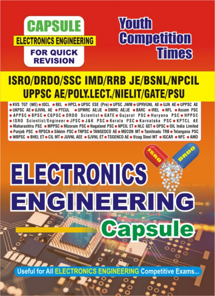 Image of Youth Competition Times Electronics Engineering Capsule English Medium Useful For ISRO, DRDO, SSC IMD, RRB JE, BSNL, NPCIL, UPPSC AE, GATE, PSUs