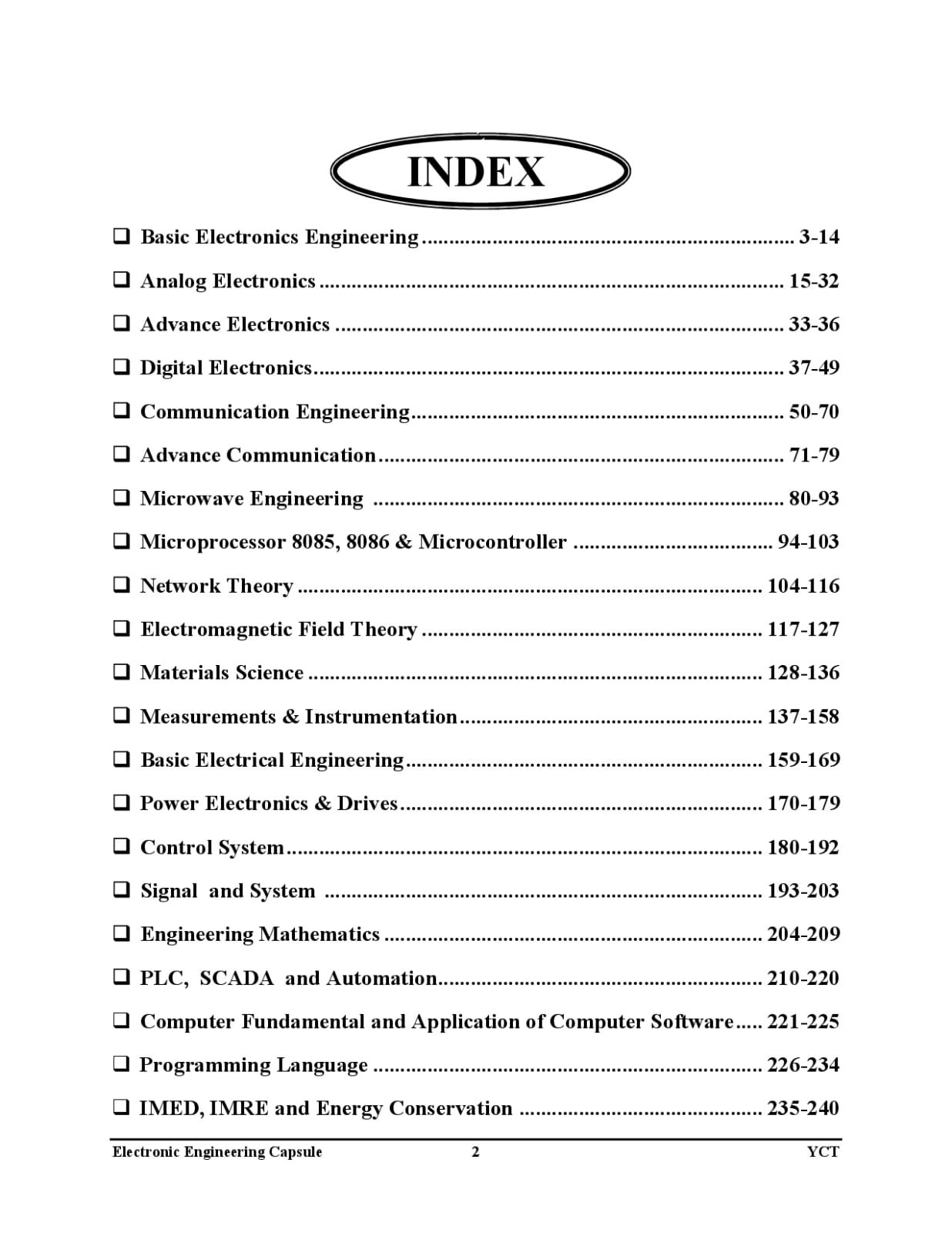 Youth Competition Times Electronics Engineering Capsule English Medium Useful For ISRO, DRDO, SSC IMD, RRB JE, BSNL, NPCIL, UPPSC AE, GATE, PSUs