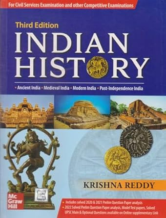 Mc Graw Hill Indian History for UPSC (English) by M Laxmikanth Civil Services Exam- Prelims and Mains 2025 State PSCs civil services exams PCS exams