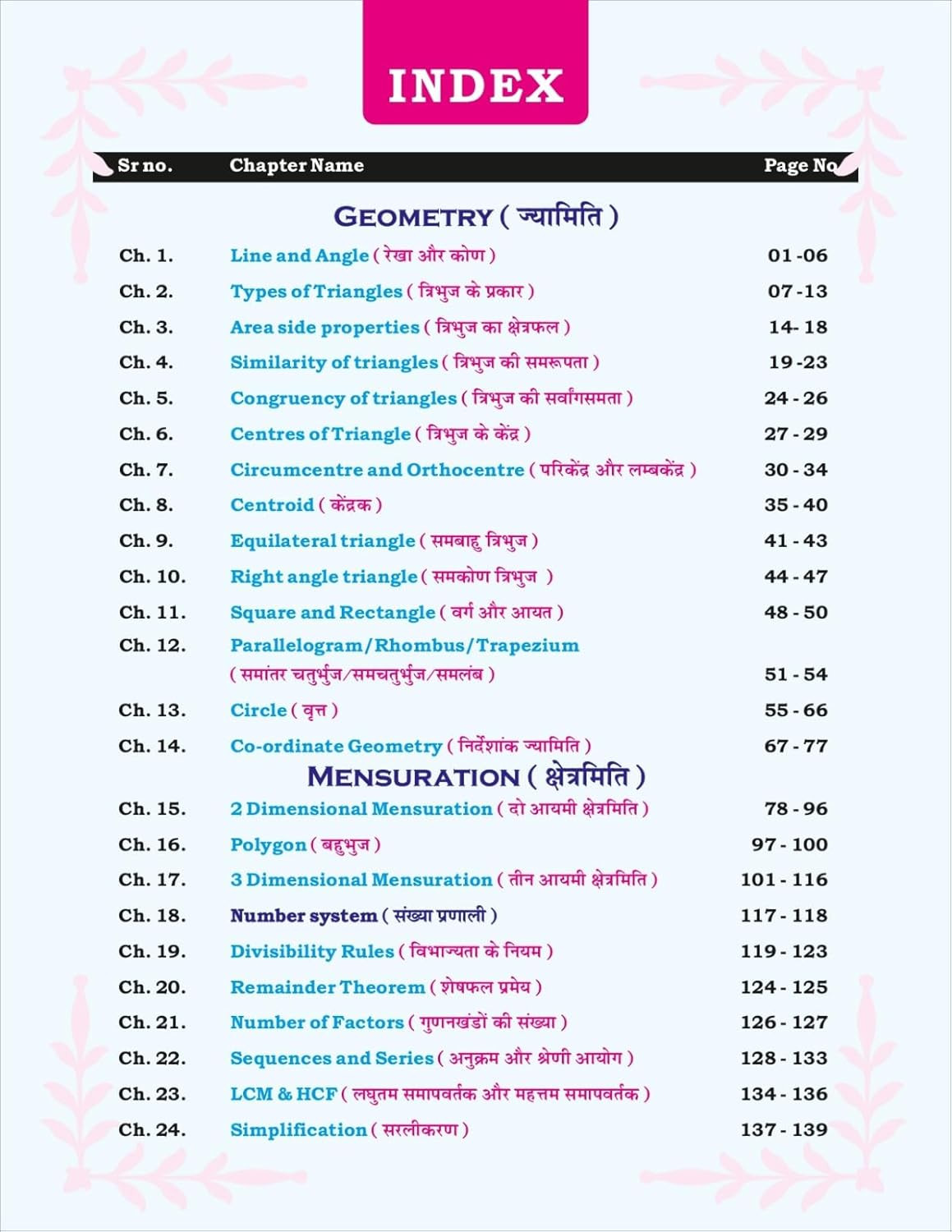 Champion Gagan Pratap Math Concept King Formula Book (Bilingual) Updated Editions Useful for All SSC Exam