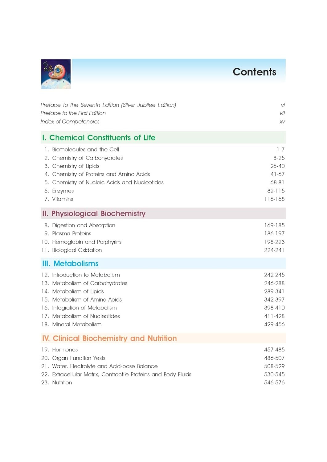 CBS Publication 7th Silver Jubilee Edition of Biochemistry by U Satyanarayana U Chakrapani