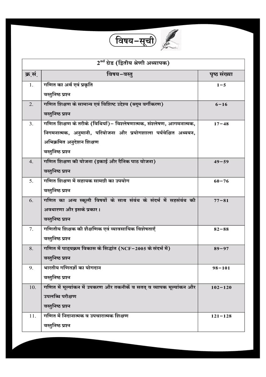 Dhindhwal Mangal Second Grade Ganit Shikshan Vidhiya (Mathematics Teaching Methods) By Dr Mangal Yadav 2nd Edition May 2026
