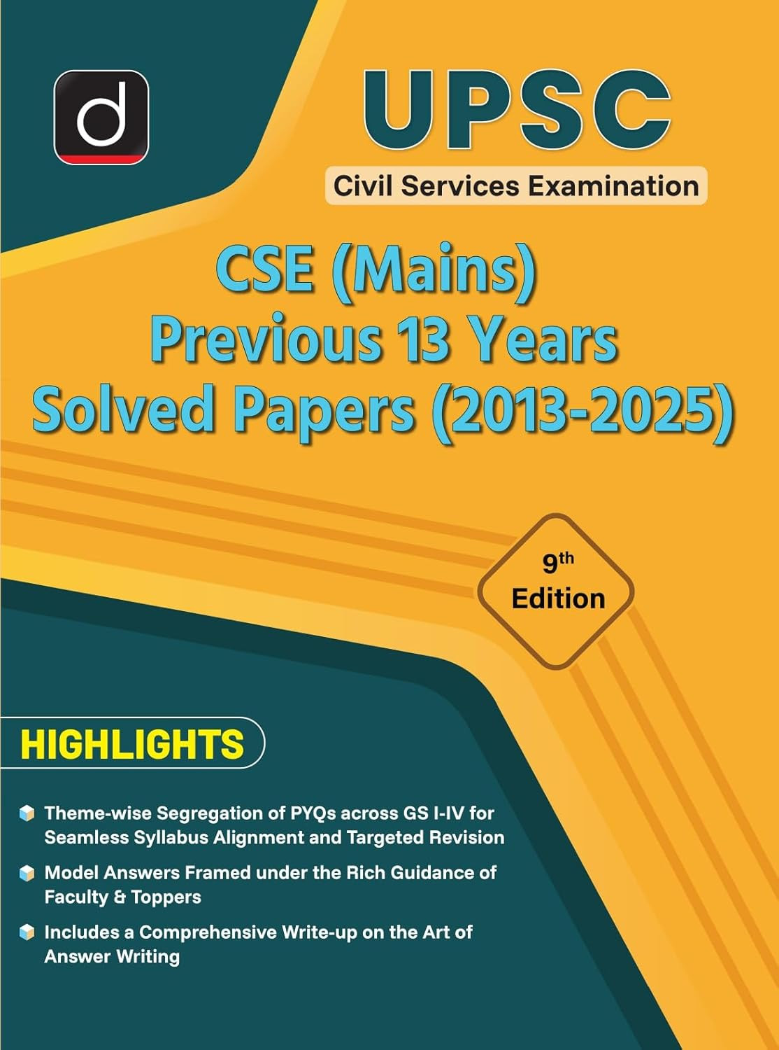 Drishti IAS UPSC CSE (Mains) Previous 13 Years Solved Papers (2013-2025) 9th Edition 2026