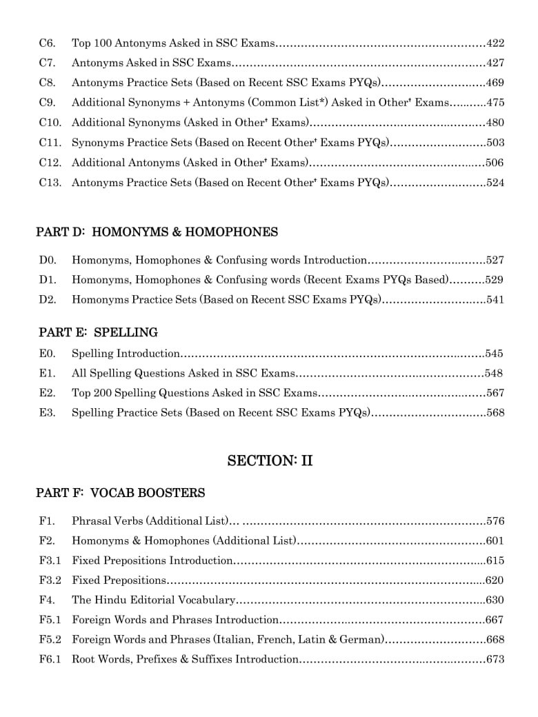 Blackbook of English Vocabulary 21000+ Words New Edition March 2026 By Nikhil Gupta Useful For SSC, DSSSB, Railway