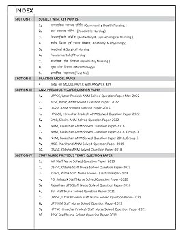 Mission ANM Staff Nurse Competitive Exam Book for all state ANM GNM CHO Exam book National Health Mission Exam book First Bilingual Edition-2025