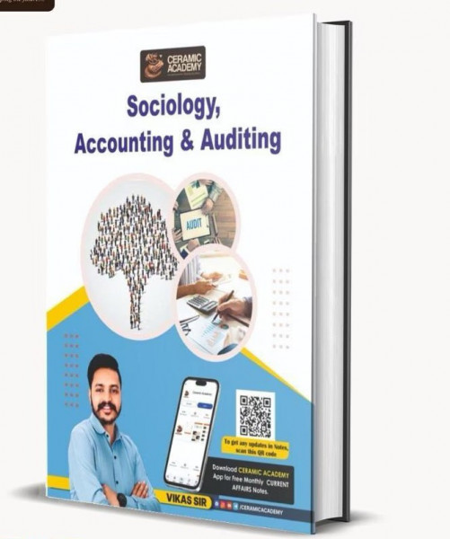 Image of Ceramic Academy RAS Mains Sociology Accounting and Auditing By Vikas Sir In English Medium