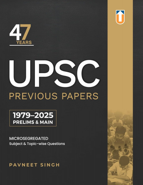 Image of Unique Publishers 47 Years UPSC Civil Services Solved Previous Years Papers English Medium By Pavneet Singh