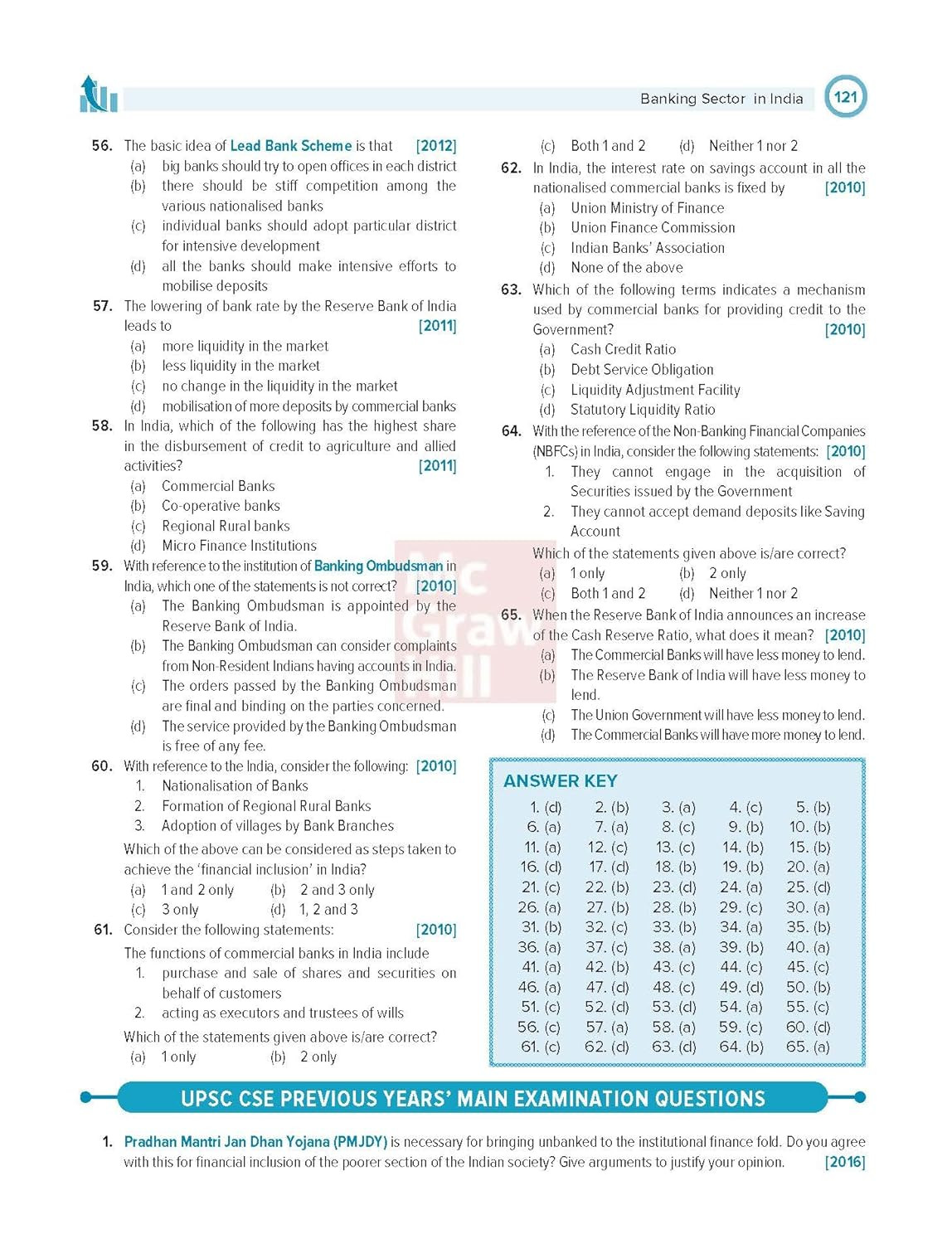 McGraw Hill Bhartiya Arthvyavastha 7th Edition 2026-27 With 16 Years UPSC Prelims PYQs (2010–2025) 400+ Practice Questions By Nitin Singhania