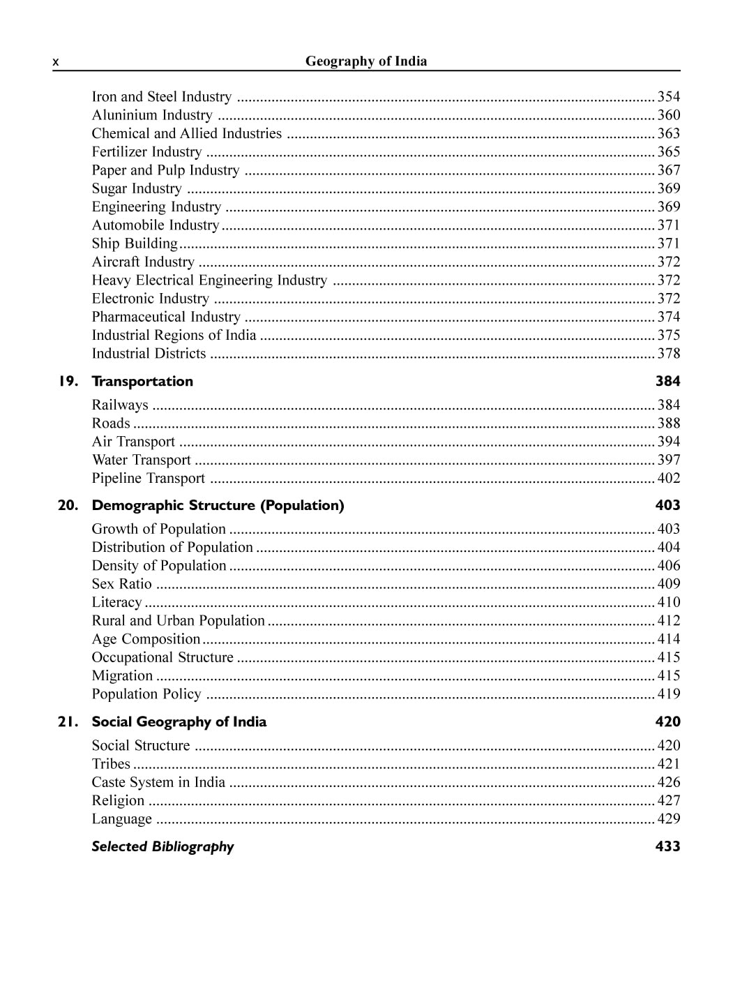 Panchsheel Prakashan Geography of India By y H M Saxena, Rahul Saxena, and Pooja Saxena