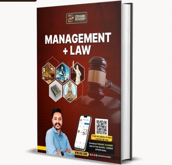 Image of Ceramic Academy Ras Mains Management and Law English Medium By Vikas Sir