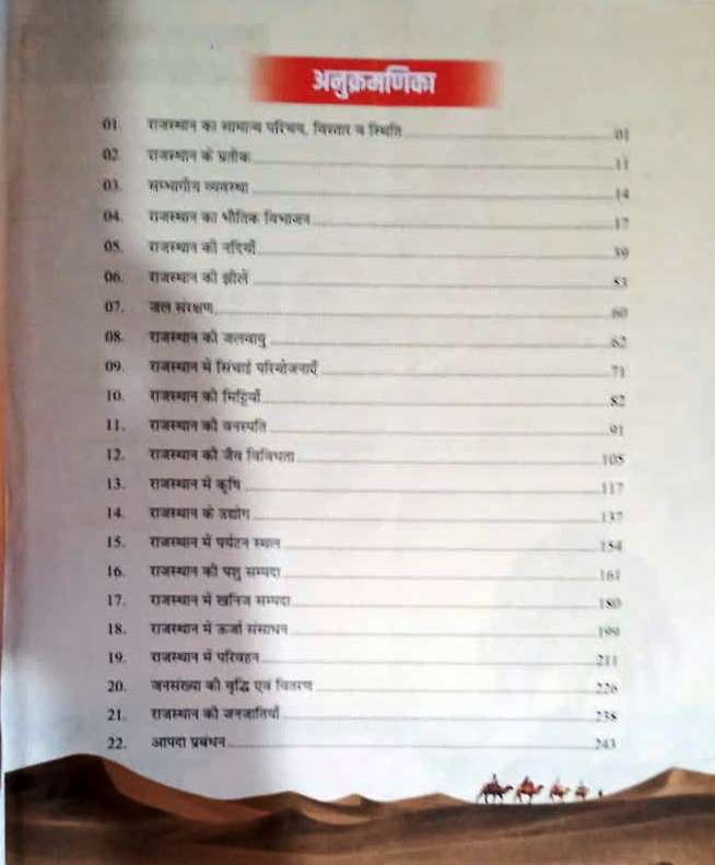 Rajasthan Ka Bhugol Latest Edition By Dr Ramesh Soni