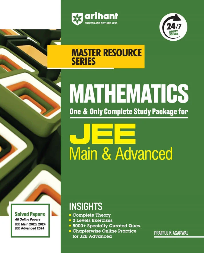 Arihant JEE Main And Advance Mathematics Complete Study Guide (English Medium) Edition 2025