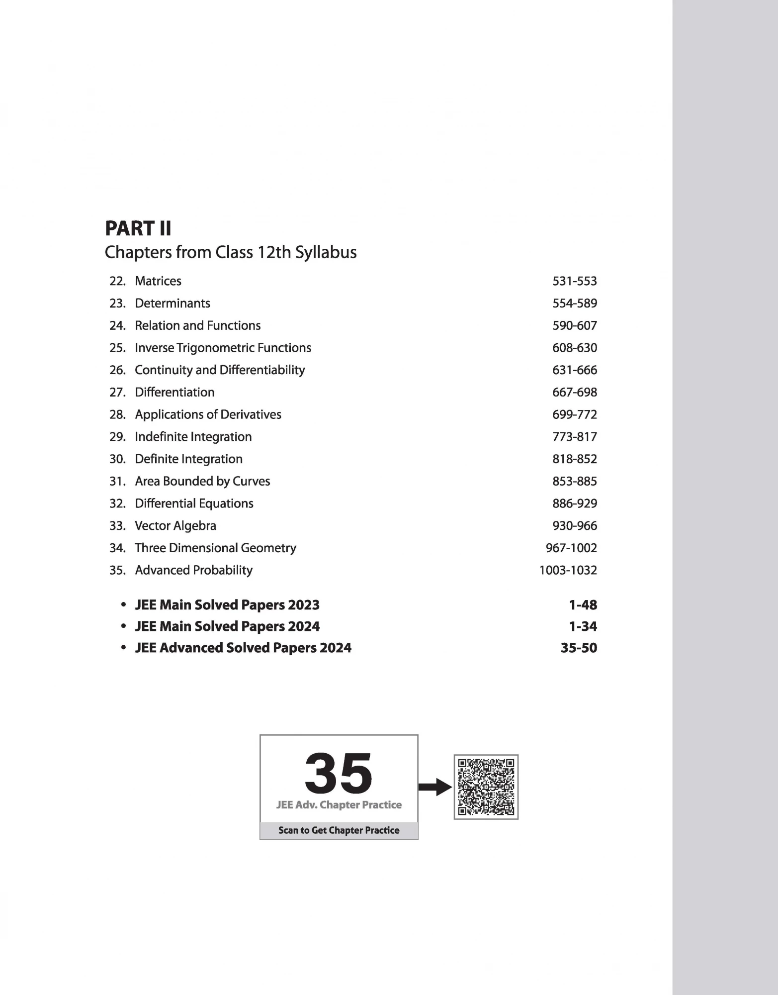 Arihant JEE Main And Advance Mathematics Complete Study Guide (English Medium) Edition 2025