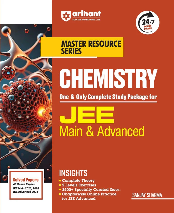 Arihant JEE Main And Advance Chemistry Complete Study Guide (English Medium) Edition 2025
